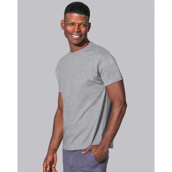 Regular Combed T-Shirt | Grey Melange | L