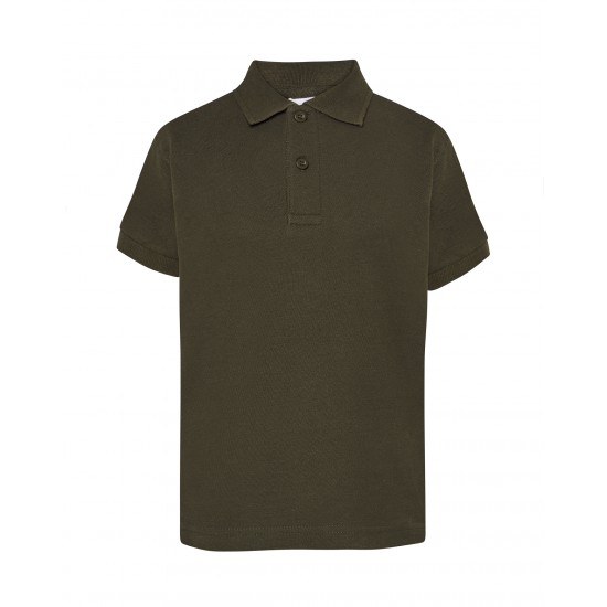 Kid Unisex Polo | Forest Green | 12-14