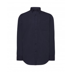 Shirt Poplin | Navy | S