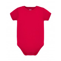 Single Jersey Unisex Baby Body | Red | 9M