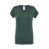 Lady Regular Comfort V-Neck | Bottle Green Heather | L