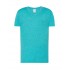 Urban V-neck | Turquoise Heather | S