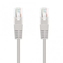 Cable de Red RJ45 UTP Nanocable 10.20.0101-L150 Cat.5e/ 1.5m/ Gris
