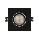 Aro Downlight Quadrado Basculante para Lámpada LED GU10 / GU5.3 Corte Ø 75 mm