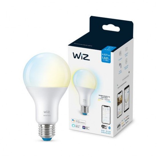Lâmpada Inteligente LED E27 13W 1521 lm A67 WiFi + Bluetooth Regulável CCT WIZ