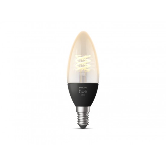 Lâmpada Filamento LED E14 4.5W 300 lm B35 PHILIPS Hue White Candle