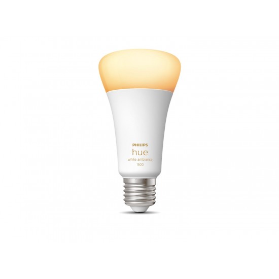 Lâmpada Inteligente LED E27 13W 1200 lm A67 PHILIPS Hue White Ambiance