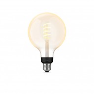 Lâmpada Filamento LED E27 7W 550 lm G125 PHILIPS Hue White Ambiance