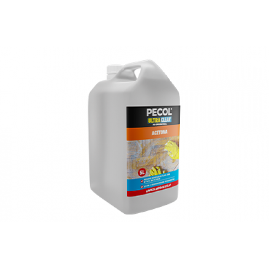 Acetona 5L PECOL