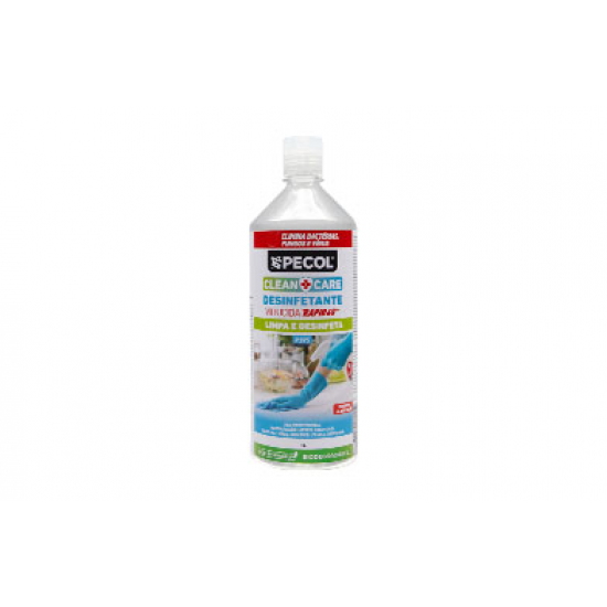 P375 Desinfetante Multisuperfícies Rapid CLEAN+CARE 1L PECOL