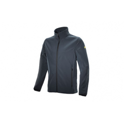 Softshell Level Litework Azul Tam. L DIADORA