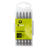 Pontas 1/4 PZ1, 89 mm, caixa com 5 Pcs