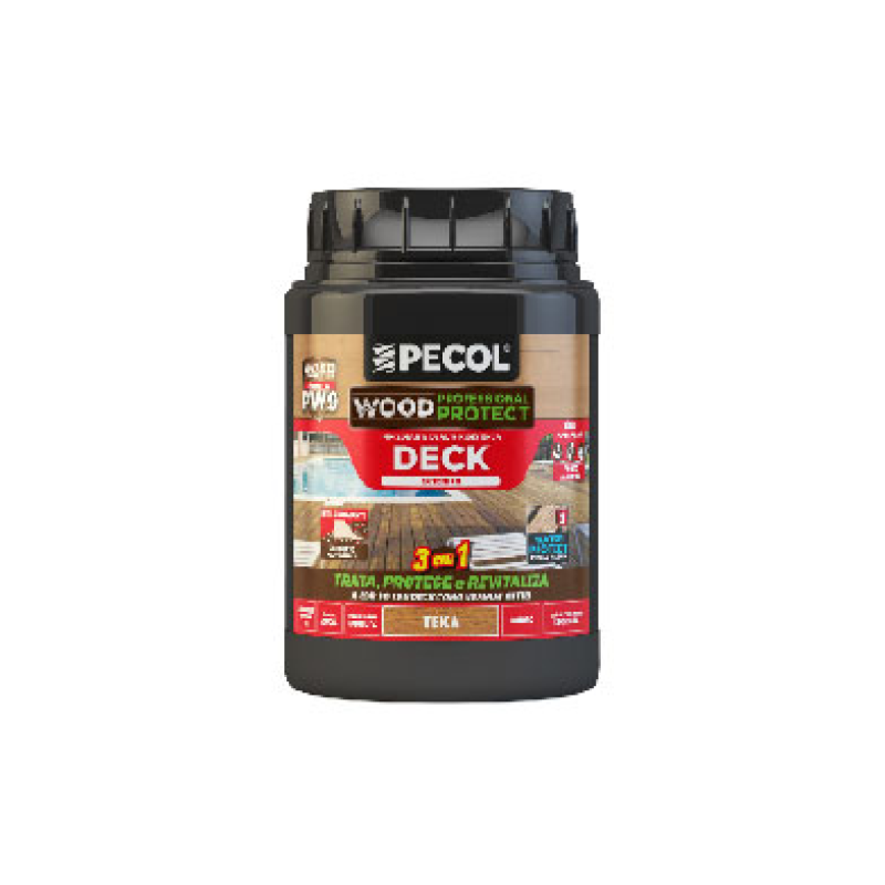 Impregnante DECK PW9 IPE 750ml PECOL WOOD PROTECT