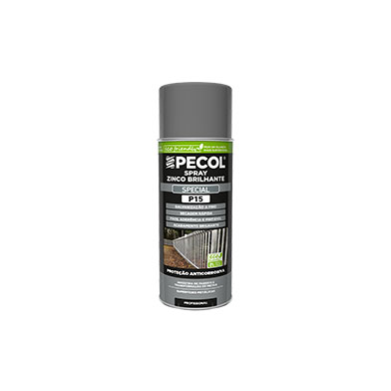 P15 Spray Zinco Brilhante - PECOL