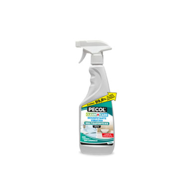 P373 Desinfetante Multisuperfícies CLEAN+CARE 500ml PECOL