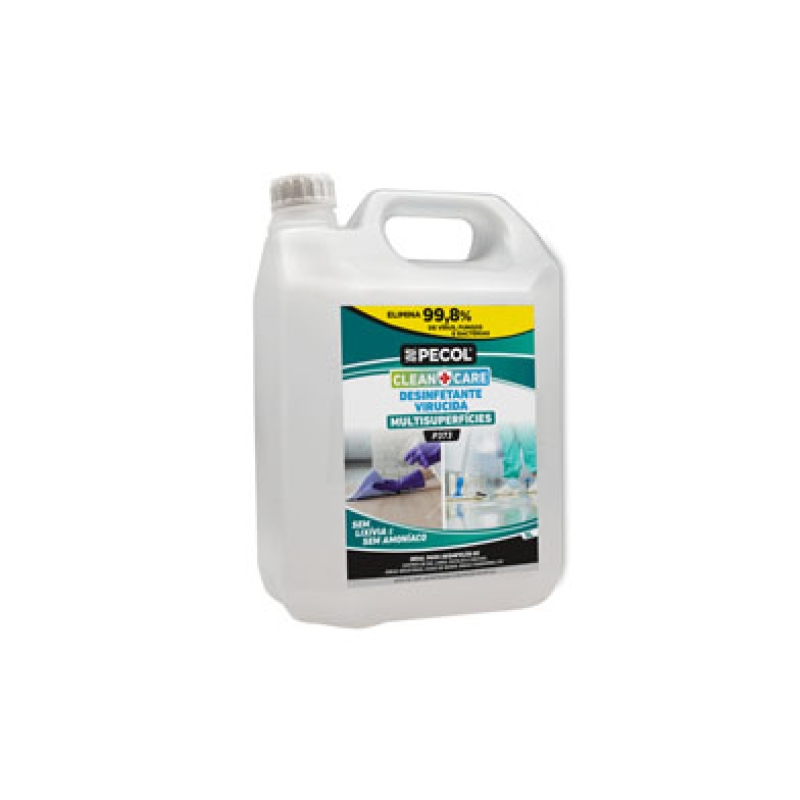 P373 Desinfetante Multisuperfícies CLEAN+CARE 5L PECOL