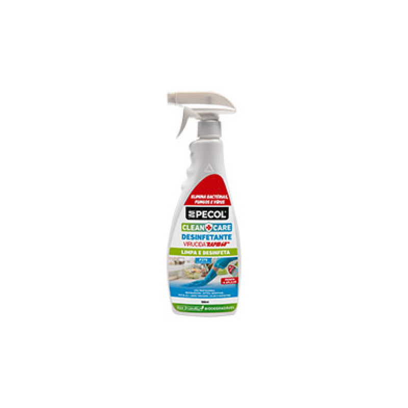 P375 Desinfetante Multisuperfícies Rapid CLEAN+CARE 500ml PECOL