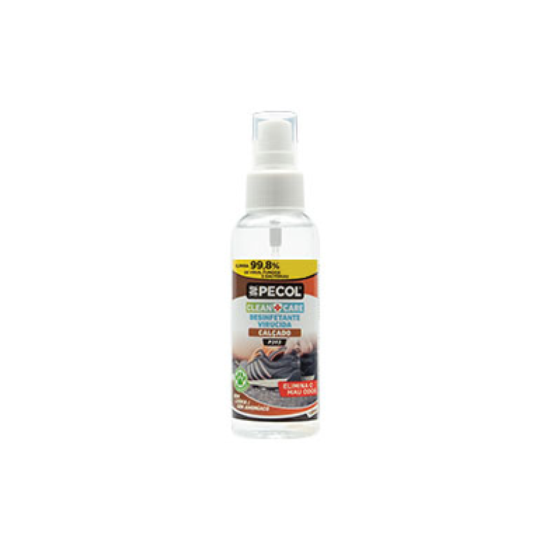 P393 Desinfetante Calçado CLEAN+CARE 100ml PECOL