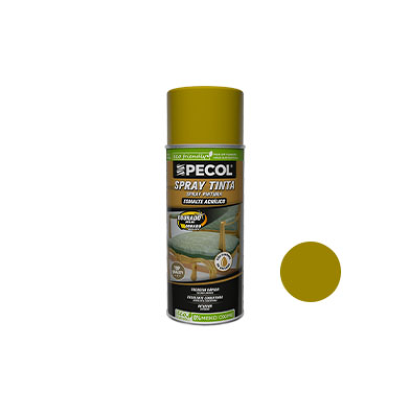 Spray Tinta Acrilica Dourado brilho PECOL