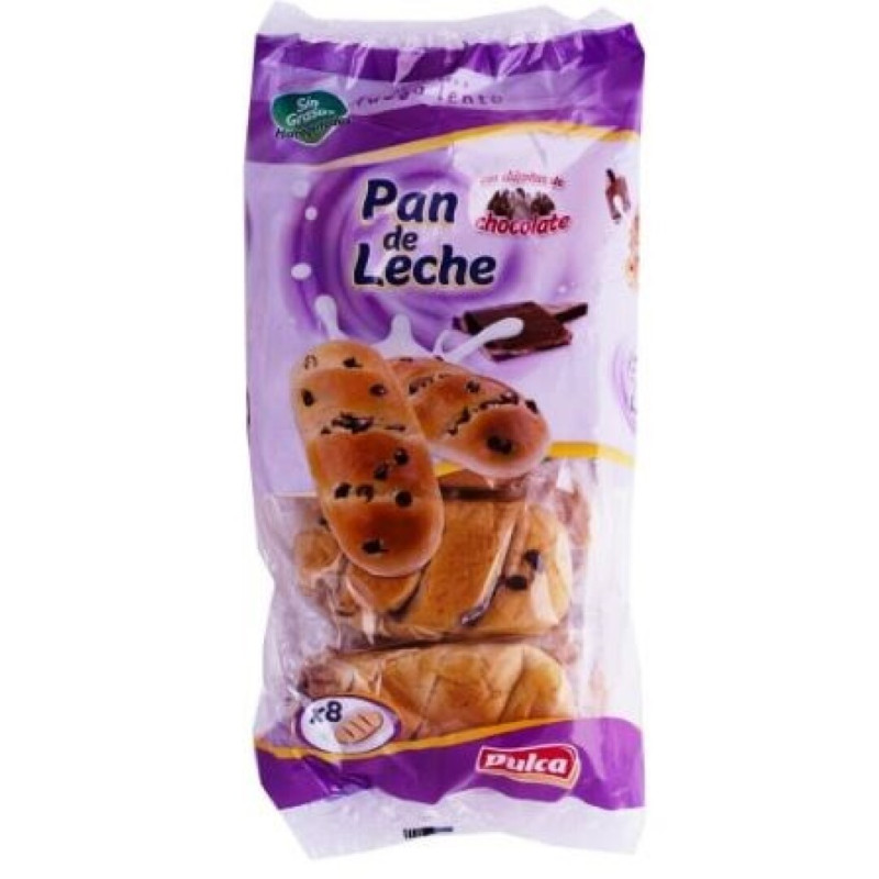 DULCA PAO DE LEITE C/PEPITAS DE CHOCOLATE 195GR