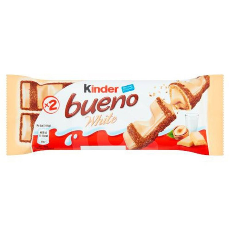 KINDER BUENO CONJ.30 CHOCOLATES BRANCO (30*39GRS)