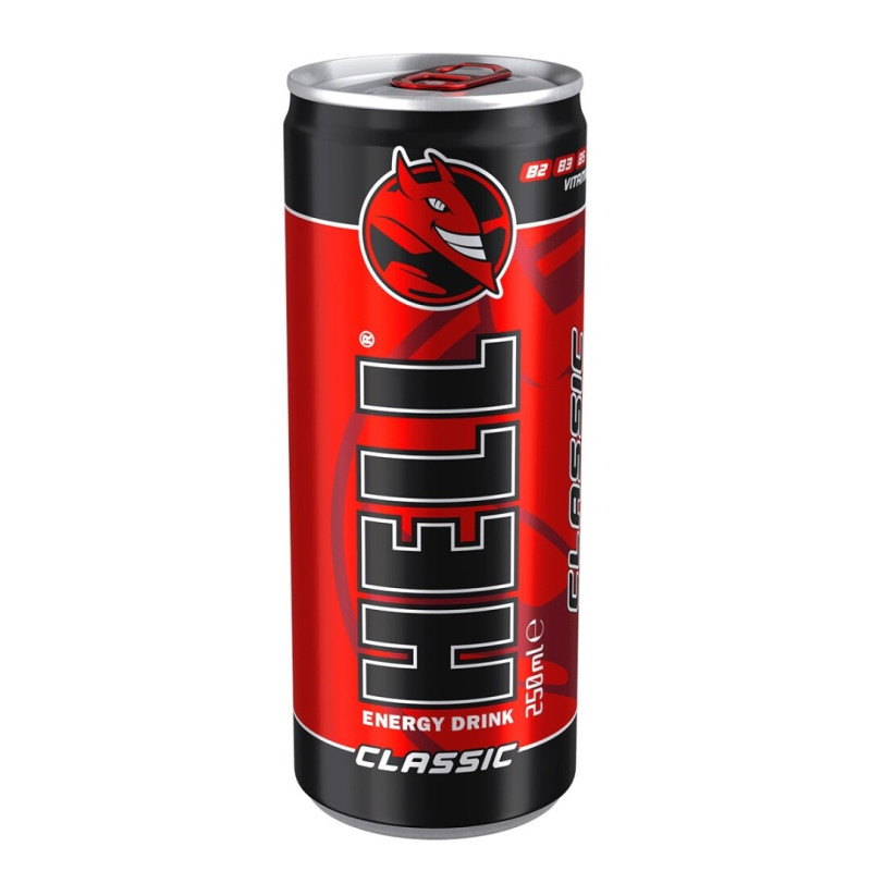 HELL ENERGY DRINK CONJ.24 LATAS BEBIDA CLASSIC (24*250ML)