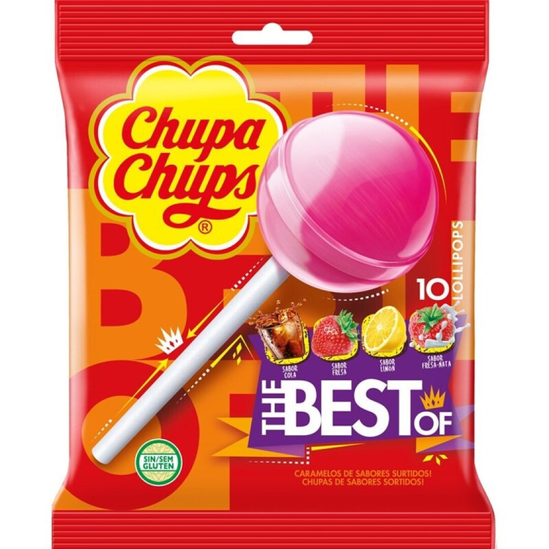 CHUPA CHUPS SORTIDOS 120GRS 10UNID