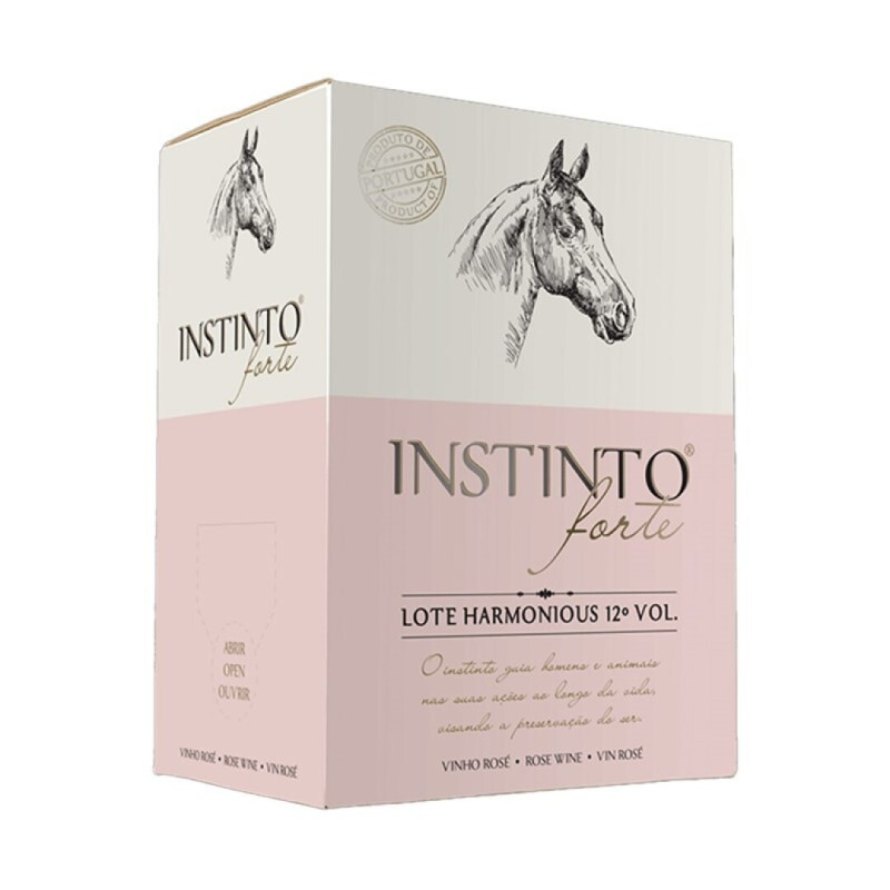 INSTINTO FORTE CONJ.6 GARRAFAS VINHO ROSÉ 6*750ML