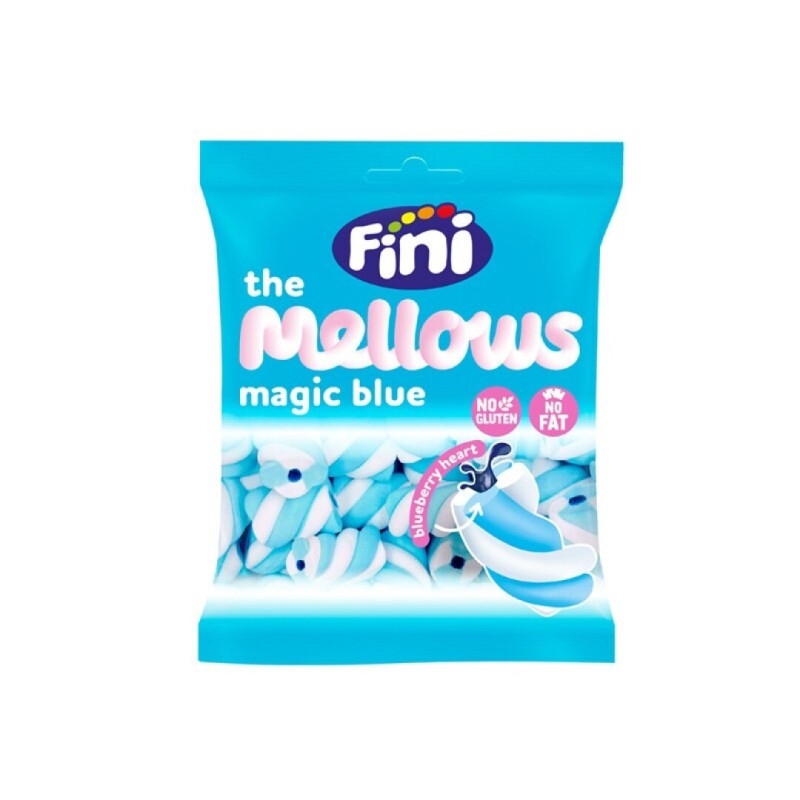 FINI CONJ.12 GOMAS MELLOWS MAGIC BLUE 80GRS