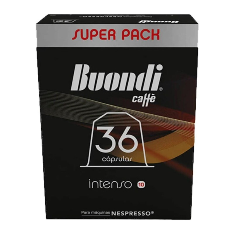 BUONDI CAFE INTENSO Nº10 36CAPSULAS P/MAQUINAS NESPRESSO