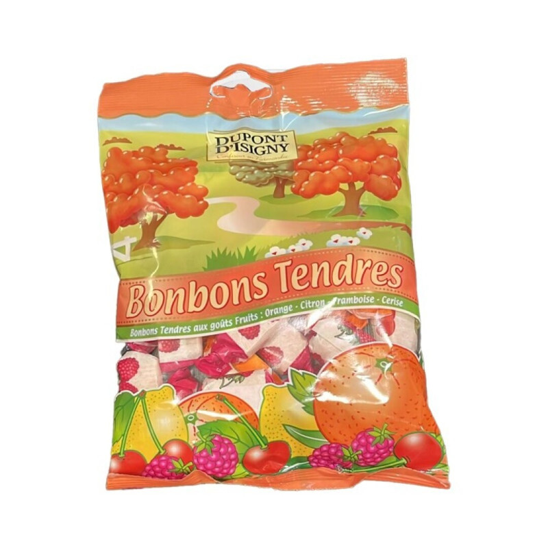 CARAMELOS DE FRUTA SORTIDOS DUPONT 140GRS