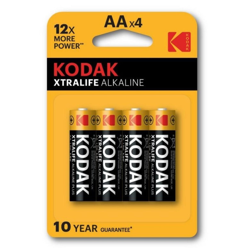 PILHAS KODAC XTRALIFE P-4 ALCALINA