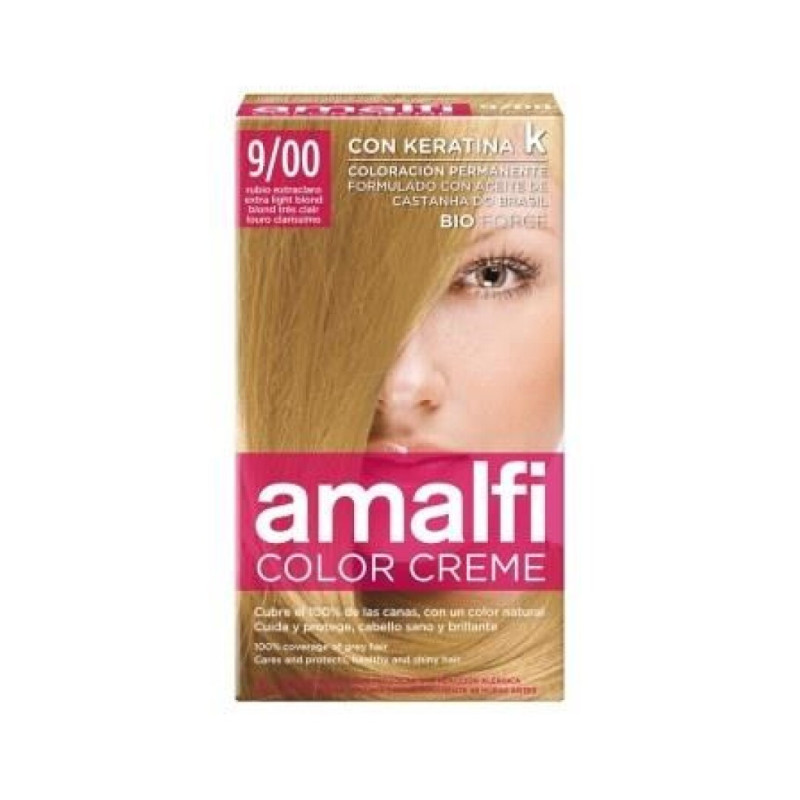 AMALFI TINTA CABELO LOURO EXTRA CLARO Nº9/00 50ML - SM-41.4679