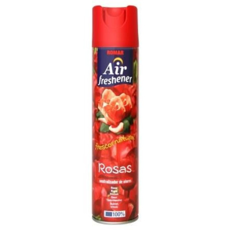 AMBIENTADOR SPRAY ROSAS 300ML (405CC)