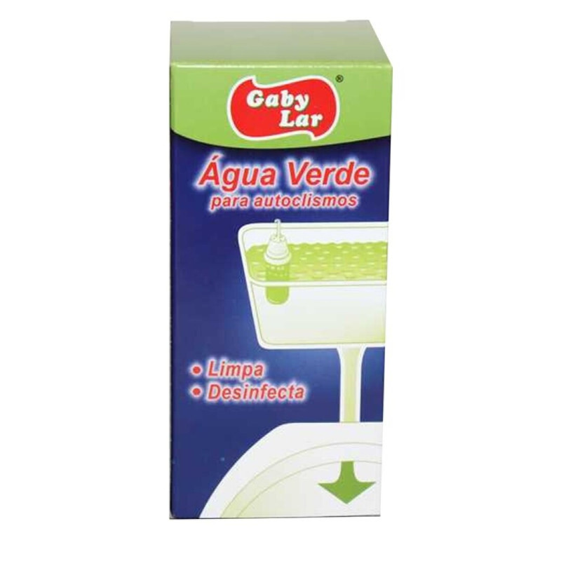 AGUA VERDE P/AUTOCLISMO WC 50GRS