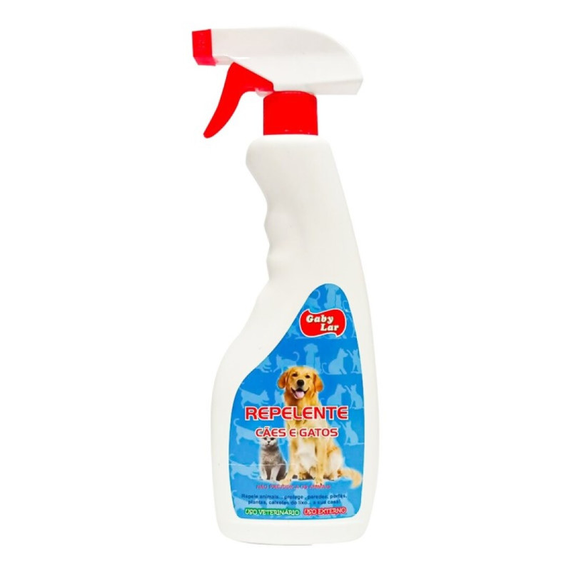 REPELENTE P/CAES E GATOS C/PISTOLA 500ML