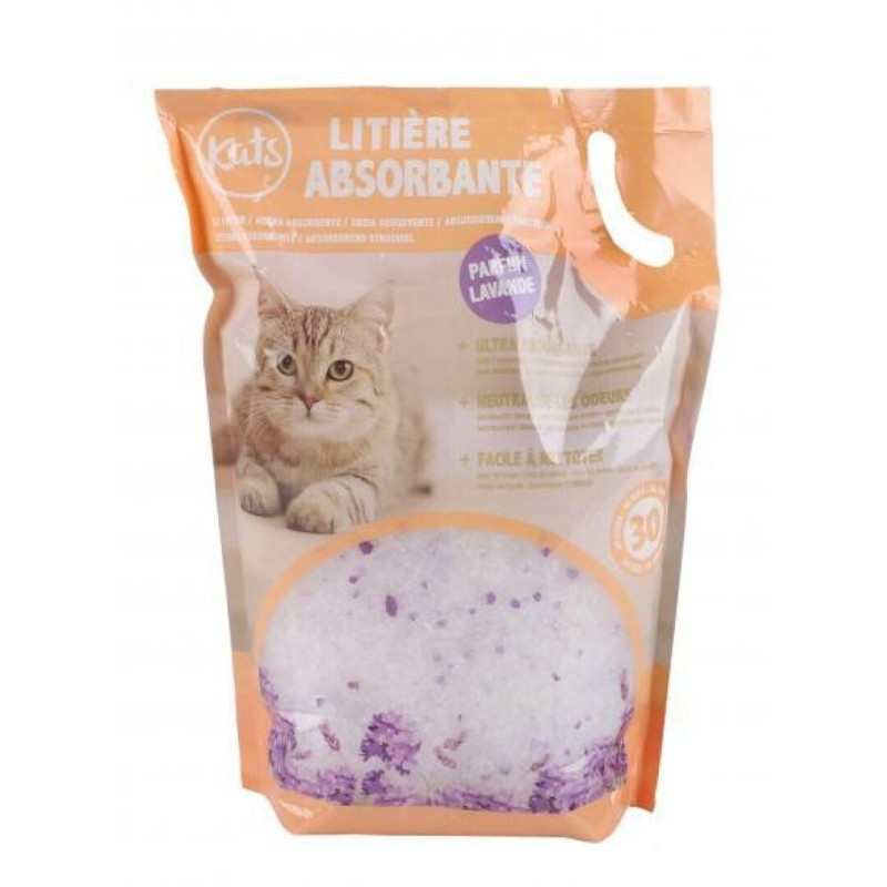 KATS AREIA SILICA ABSORVENTE PERF.LAVANDA 3.8LT REF.28912