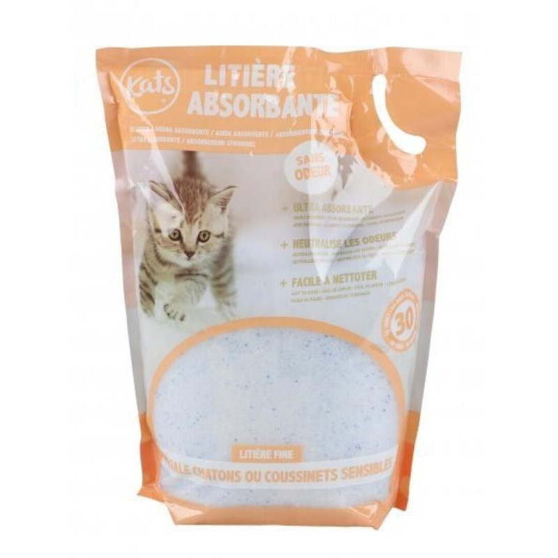 KATS AREIA SILICA ABSORVENTE P/GATOS 3.8LT REF.33800