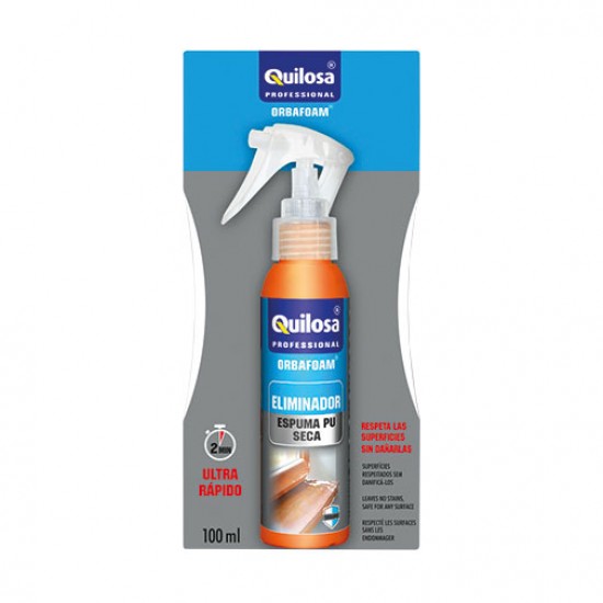 Spray eliminador Quilosa Orbafoam 100 ml para espuma PU seca