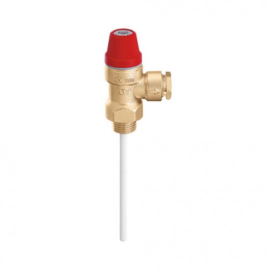 Válvula segurança térmica Caleffi 3/4" M x 22 mm 3 bar