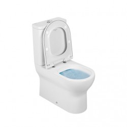 Sanita compacta Sanindusa Winner rimflush com furação lateral