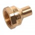 União transição bronze Sanha 4270G 18 mm x 3/4" F para soldar