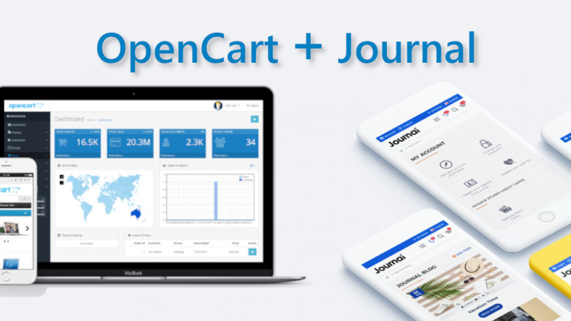 OpenCart + Journal Theme