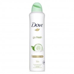 DOVE DESODORIZANTE SPRAY GO FRESH CUCUMBER&GREEN TEA 250ML